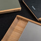 [台灣製] SLIDE Bamboo Card Case 燻竹名片盒