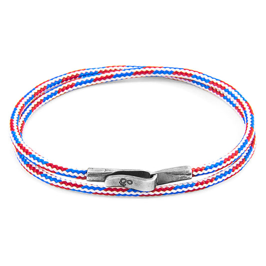 [英國手製] Project-RWB Red White and Blue Liverpool Silver & Rope 手繩